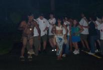 Group of Boy Scouts from Burlington County Council during an Areyto in El Yunque (August, 2008).
