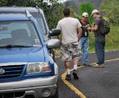 Father S�nchez, Luis Nieves, and Lawrence Millman